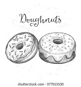 Dessins Donuts Stock Illustrations Images Vectors Shutterstock