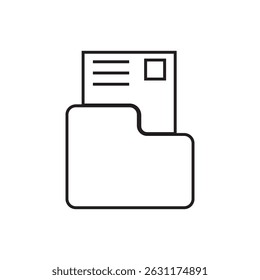 dessier icon illustration element design