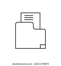 dessier icon illustration element design