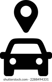 ubicación del mapa de direcciones del coche de destino 27224