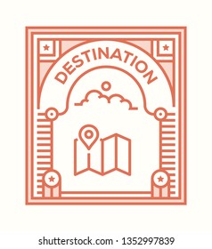 DESTINATION ICON CONCEPT