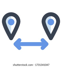 Destination Icon, Map and Navigation Place and other Icon For User Interface Or Website
