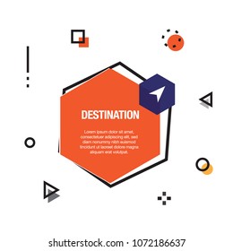 Destination Infographic Icon