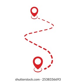 Destination, destination path icon, location icon, location icon path