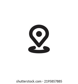 símbolo de signo de la ilustración del vector del icono de destino.