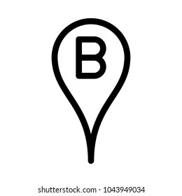 Destination Point Pin
