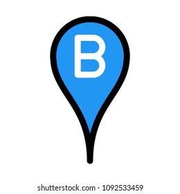 Destination Point Pin