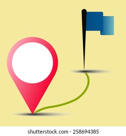 Destination sign icon