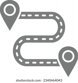 Icono de vector de destino. Se puede usar para imprimir, móviles y aplicaciones web.