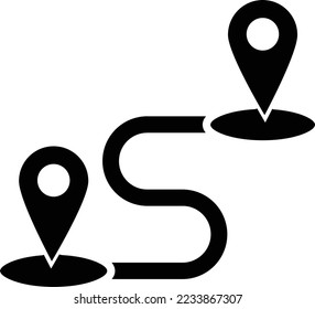 Destination Vector Icon Design Illustration