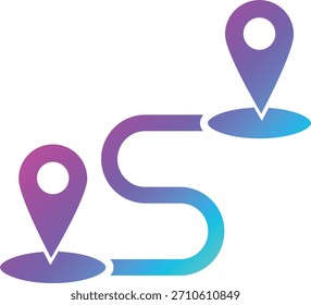 Destination Vector Icon Design Illustration