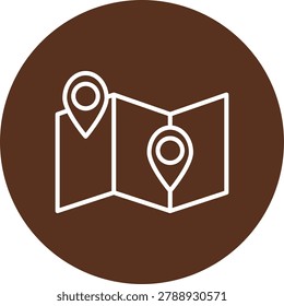 Destinations Icon Vector Design for Personal And Commercial use