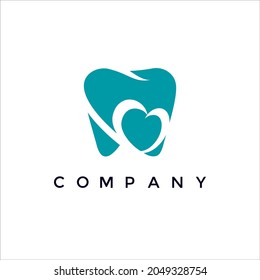 Destistry blue tooth logo vector for your business or company