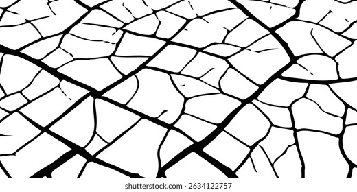 Destroyed and Aged Wall Texture with Cracks and Peeling Details – Ideal for Vintage, Horror, or Urban Themed Artwork