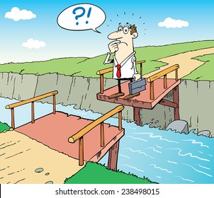 Image result for cartoons of Bridges
