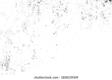 Destroyed crumbled plaster on aged painted brushed surface. Shabby exterior city putty. Rough grunge chipped edges of worn block. Old messy rustic peeling stone. Retro moldy cement slab for 3d design