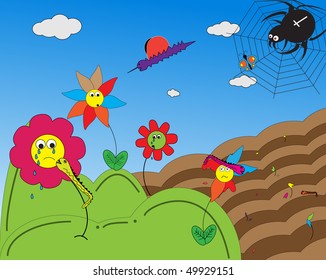 destruction garden