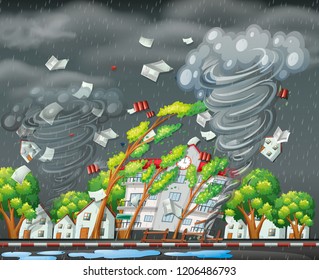 3,736 Cartoon Windy Weather Images, Stock Photos & Vectors 