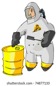 destructor - man in protective gear