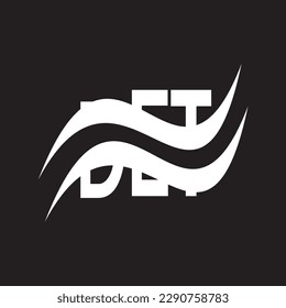 DET latter logo for your company