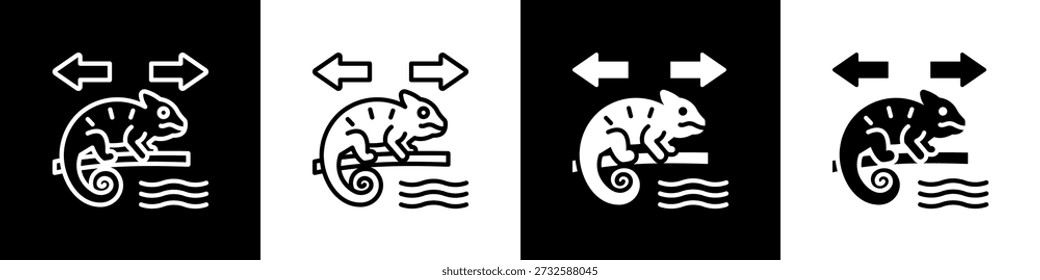 Desanexar Ícone Estilo De Plano De Fundo Branco E Preto