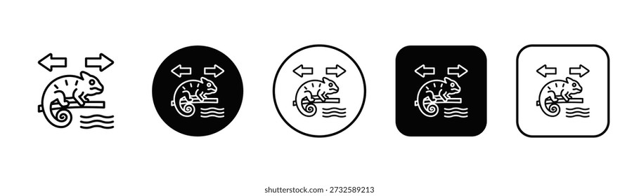 Desanexar Ícone Estilo De Plano De Fundo Branco E Preto