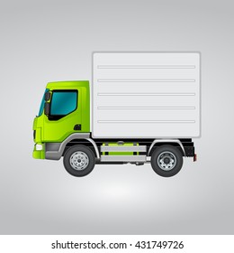 Detail Cargo Truck Icon