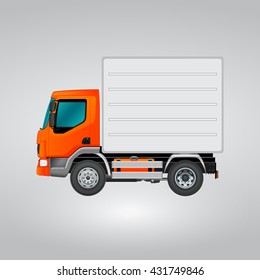 Detail Cargo Truck Icon