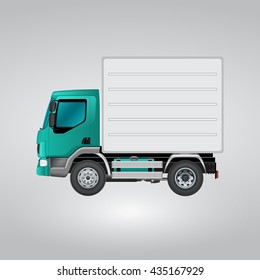 Detail Cargo Truck Icon