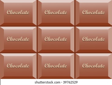Detail of chocolate