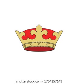 Detail for a coat of arms crest heraldic medieval knight or royal family. vintage heraldry shield. 
