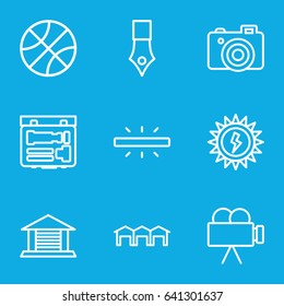 Detail icons set.  