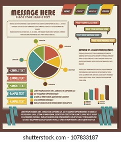 Detail infographic vector