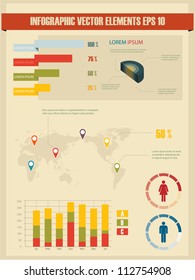 Detail infographic vector illustration.