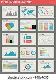 Detail infographic vector illustration. World Map and Information Graphics