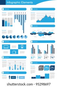 Detail infographic vector illustration. World Map and Information Graphics