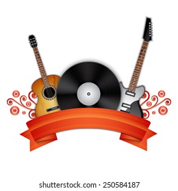 Detail music icon. EPS10 vector