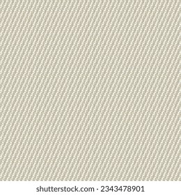 Detail, twill fabric made of wool. Textile material with oblique ridges and grooves. Rustic blanket texture. Abstract vector.