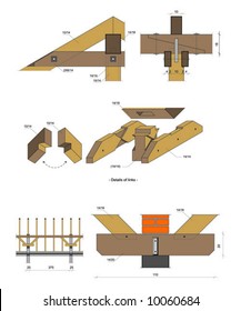 Detail of wood construction 2