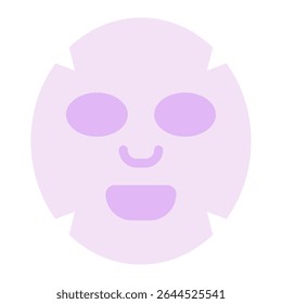 A detailed 3D illustration of a soothing facial mask setup, ideal for beauty and skincare promotional content.