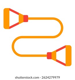 Detailed 3D illustration of a vintage telephone cable, suitable for technology and communication-themed designs.