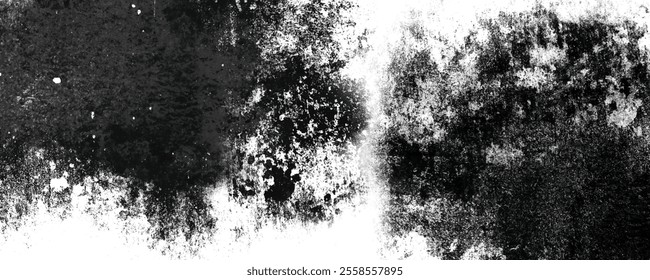 Detailed Abstract Black and White Texture Background with High Contrast Patterns and Intricate Design Elements

