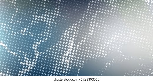 Un patrón de red digital abstracto detallado con líneas y nodos interconectados, superpuesto sobre un fondo degradado azul y blanco suave.