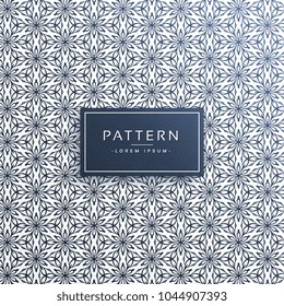 detailed abstract flower pattern background