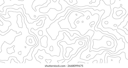 Un patrón orgánico abstracto detallado con líneas y Formas que fluyen, presentado aislado sobre un fondo blanco limpio.
