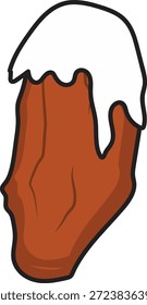 Una Ilustración vectorial detallada y apetitosa con un crujiente palillo de pollo frito cubierto con una generosa cucharada de salsa o aderezo blanco cremoso. Este gráfico de temática culinaria captura la sabrosa satisfacción de la comida reconfortante y la comida rápida artesanal, lo que lo convierte en un activo de alto valor para las industrias de restaurantes, catering y blogs de alimentos. El diseño presenta tonos marrones ricos y texturizados para el empanizado y un resalte blanco limpio para la cobertura, lo que garantiza una alta visibilidad y un reconocimiento inmediato como un delicioso regalo. La textura se caracteriza por caminos de Vector suaves y bucles cerrados por expertos, lo que hace que el archivo sea altamente optimizado para su uso con máquinas cortadoras de vinilo utilizadas para producir calcomanías para ventanas de restaurantes, etiquetas de almacenamiento de cocina personalizadas y diseños personalizados de transferencia de calor para delantales de chef. Conceptualmente, las imágenes representan la indulgencia, las comidas comunitarias y los placeres simples de un refrigerio favorito. Sirve como un recurso versátil para crear íconos de tableros de menús, marcas de food truck o pegatinas digitales para App de estilo de vida. La maestría artesanal garantiza que los detalles texturizados del pollo y el aspecto fluido de la salsa permanezcan nítidos en cualquier tamaño, proporcionando una imagen atractiva para todos los contextos relacionados con la hospitalidad y las artes culinarias domésticas, asegurando que el mensaje de una comida abundante se comunique efectivamente a una amplia base de consumidores.