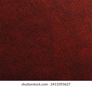 Detailed background of vintage leatherette in shades of maroon, red, brown and black