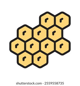 A detailed bee hive icon symbolizing bees and honey production