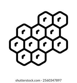 A detailed bee hive icon symbolizing bees and honey production