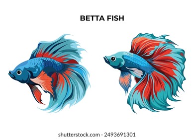 Detaillierte Bette Fish Vektorillustration. Perfekt für kulinarische, marine und ökologische Designs. Hochwertige Vektorgrafik für einfache Anpassung. Ideal für Menüs, Verpackungen, Bildung und Web-Grafiken.